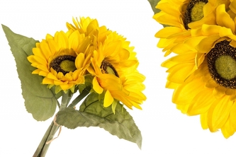 Kytice slunečnic 34 cm
