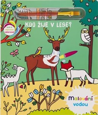 Kdo žije v lese? - Malování vodou Kdo žije v lese? - Malování vodou