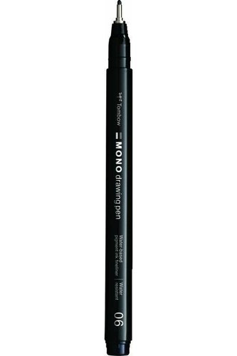 Cienkopis Mono drawing pen czarny 06 0.5mm (4szt)