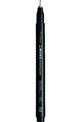 Cienkopis Mono drawing pen czarny 02 0.3mm (4szt)