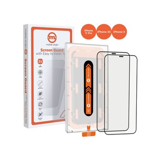 Mobile Origin Screen Guard 2 Pack 2,5D ochranné sklo s aplikátorem iPhone 11 Pro / XS / X