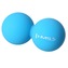 BLC02 MODRÝ DVOJITÝ MASÁŽNÍ MÍČ LACROSSE BALL HMS