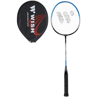 STEELTEC 216 MODRO/ČERNÁ BADMINTONOVÁ RAKETA WISH