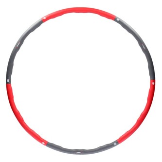 HHP002 ČERVENÁ HULA HOOP OBRUČ 100CM HMS