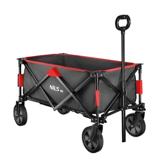 NC1603 ŠEDÝ-ČERVENÝ KEMPINGOVÝ VOZÍK NILS CAMP NC1603 ŠEDÝ-ČERVENÝ KEMPINGOVÝ VOZÍK NILS CAMP