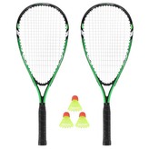 NRS001 ZELENÝ CROSSMINTONOVÝ SET NILS