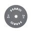 BAREVNÝ BUMPER KOTOUČ 5 KG HMS 