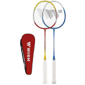 ALUMTEC 366K BADMINTONOVÝ SET WISH ČERVENÁ + MODRÁ