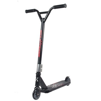 HS104 ČERNÁ/ČERVENÁ FREESTYLE KOLOBĚŽKA NILS EXTREME