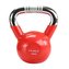 KTC 10 KG ČERVENÝ KETTLEBELL S CHROMOVANÝM ÚCHOPEM HMS
