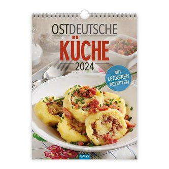 Trötsch Classickalender Ostdeutsche Küche 2024 - mit leckeren Rezepten