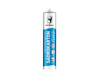 Tmel akrylový na sádrokartony DEN BRAVEN bílý 280ml