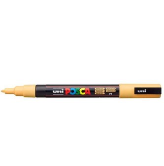 Akrylový popisovač "Posca PC-3M", broskvová, 0,9-1,3 mm, UNI