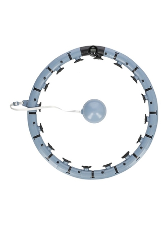 HMS - Masážní hula hoop FH07 se závažím šedá