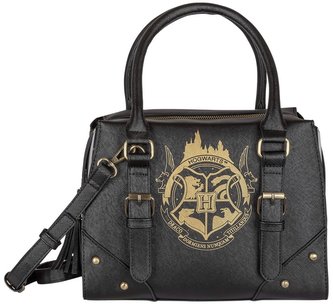Dámská kabelka Harry Potter: Znak Bradavic (28 x 24 x 14 cm) černý polyuretan Dámská kabelka Harry Potter: Znak Bradavic (28 x 24 x 14 cm) černý polyuretan