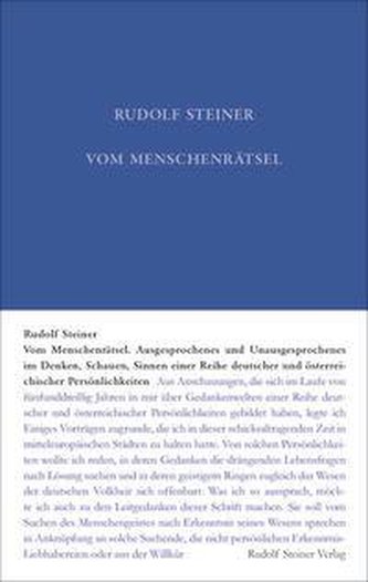 Vom Menschenrätsel