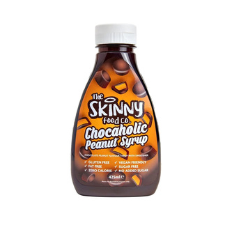 Skinny Chocaholic Syrup peanut 425 g (čokoláda-arašídy)