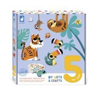 Janod My arts&crafts Nalepování Zvířátka