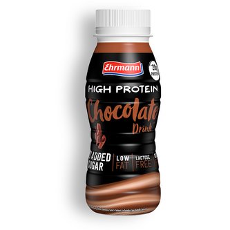 High Protein Drink - Ehrmann - čokoláda - 12 x 250 ml