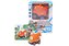 Mini auto z puzzlami dźwig Edu&Fun;