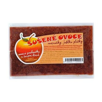 RAW ovocné plátky jablko a meruňka kusy 1 ks