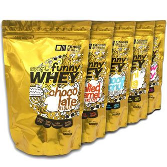 FM Funny CFM Whey Protein 1000g Raspberry Bueno