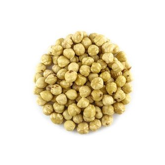 Lískové ořechy blanšírované pražené M váha 500g Lískové ořechy blanšírované pražené M váha 500g