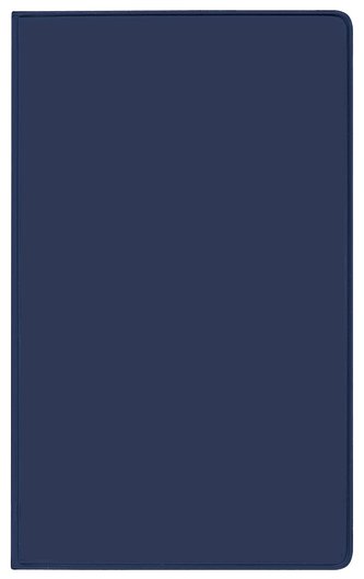 Taschenkalender Pluto geheftet PVC blau 2024