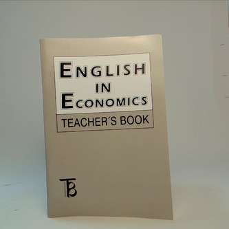 English in economics Teachers' book