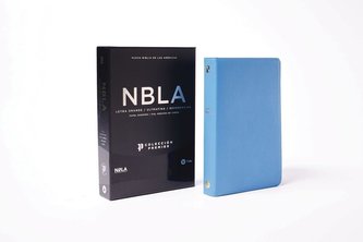 Nbla Biblia Ultrafina, Letra Grande, Colección Premier, Azul: Edición Limitada
