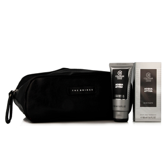 Collistar Acqua Attiva EDT 50 ml + SG 50 ml + kosmetická taška The Bridge M
