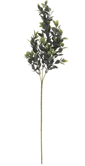 Umělá větvička zelená A 66 cm