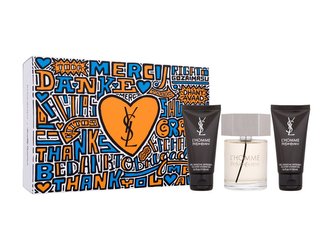 Yves Saint Laurent L´Homme toaletní voda 100 ml + sprchový gel 2 x 50 ml
