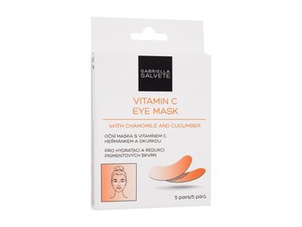 Gabriella Salvete Oční maska s vitamínem C, heřmánkem a okurkou (Vitamin C Eye Mask) 5 párů woman