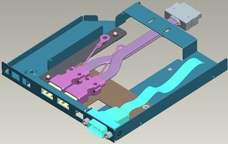 2×USB3/COM port tray pro do slim DVD pozice pro SC825/LA25