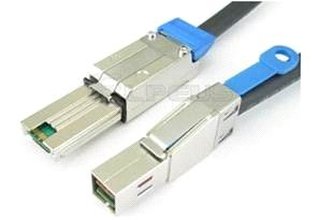 SFF-8644 (ext.SAS-HD) -> SFF-8088, 3m SAS kabel