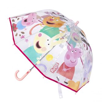 Dětský automatický deštník Peppa Pig|Prasátko Pepa: Postavy (průměr 71 cm)