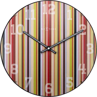 Designové nástěnné hodiny 3168 Nextime Smithy Dome 35cm Designové nástěnné hodiny 3168 Nextime Smithy Dome 35cm