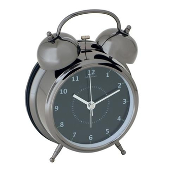 Designový budík 5111zw Nextime Wake Up 12cm