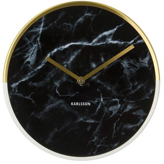 Designové nástěnné hodiny 5606BK Karlsson 30cm