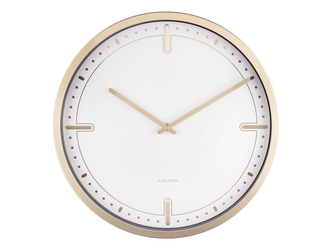 Designové nástěnné hodiny 5727WH Karlsson 42cm