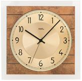 Designové nástěnné hodiny 5563 AMS řízené rádiovým signálem 25cm