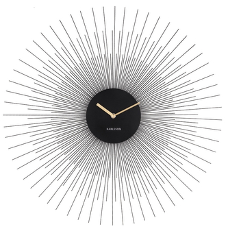 Designové nástěnné hodiny 5818BK Karlsson 60cm