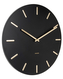 Designové nástěnné hodiny 5716BK Karlsson 45cm