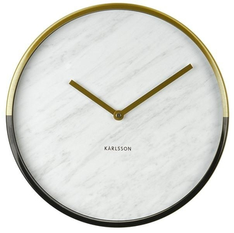 Designové nástěnné hodiny 5606WH Karlsson 30cm