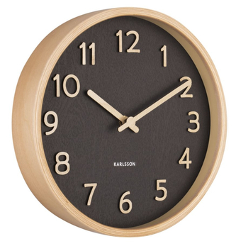 Designové nástěnné hodiny 5851BK Karlsson 22cm