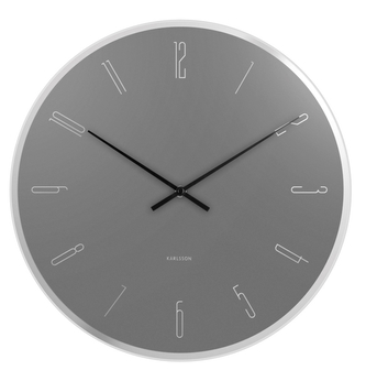 Designové nástěnné hodiny 5800GY Karlsson 40cm