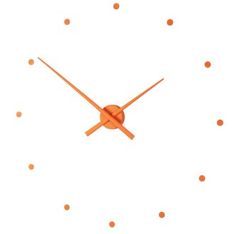 Designové nástěnné hodiny NOMON OJ dýňové 80cm Designové nástěnné hodiny NOMON OJ dýňové 80cm