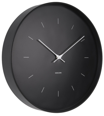Designové nástěnné hodiny 5707BK Karlsson 37cm