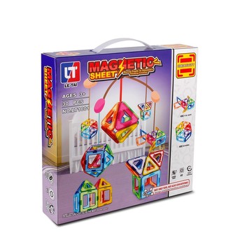 Magnetická stavebnice 30ks Magnetická stavebnice 30ks